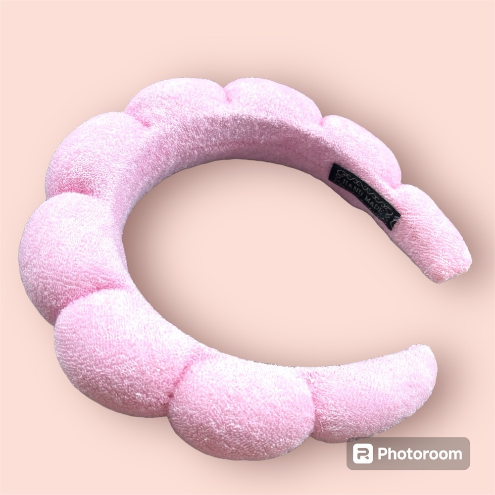 Skincare marshmallow headband